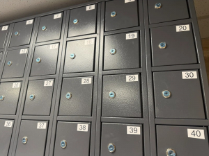 Шкаф для телефонов ЯТ-3 (установленный на объекте, цвет)